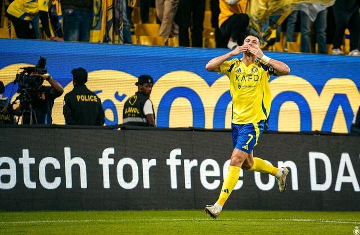 پیروزی النصر با دبل کریستیانو رونالدو
