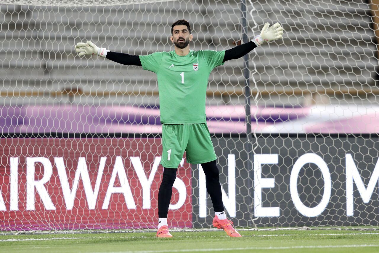 اشک بیرانوند پس از صعود به جام جهانی