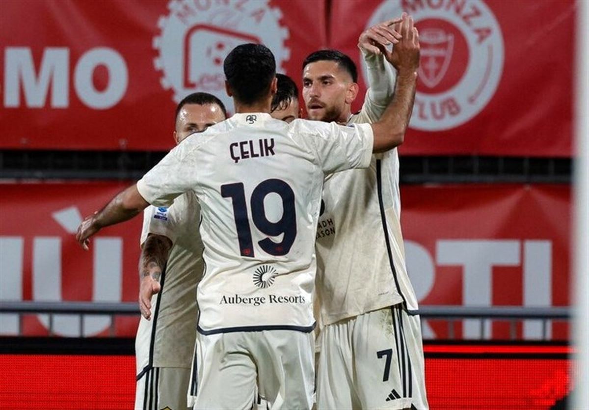 پیروزی قاطع رُم مقابل مونتزا در شب نیمکت‌نشینی آزمون
