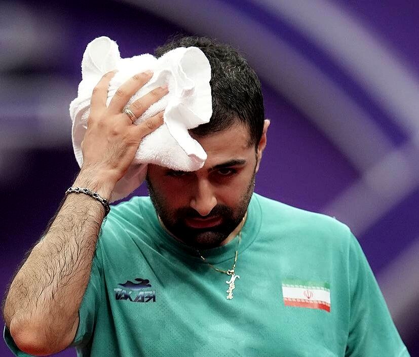 بنیامین فرجی درخشید اما پینگ‌پنگ ایران به نیمه‌نهایی نرسید