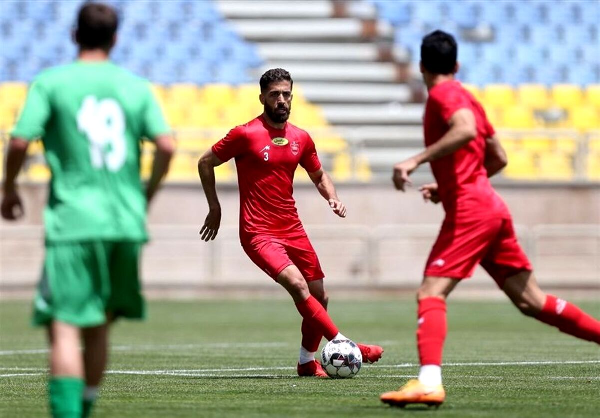 پیروزی پرگل پرسپولیس مقابل تیم جوانان
