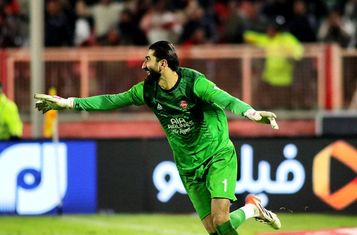بیرانوند: سکوت بازیکنان پرسپولیس در برابر توهین‌ها برایم عجیب و تلخ بود