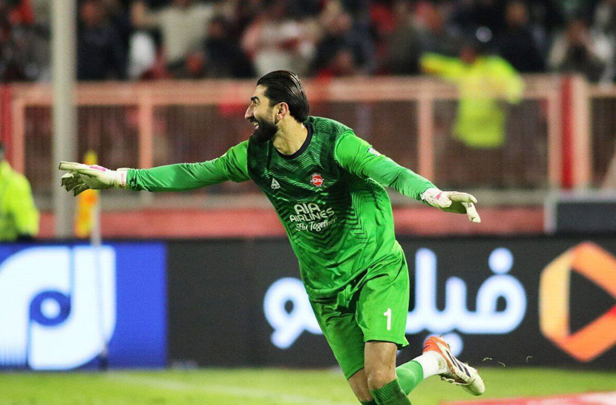 بیرانوند: سکوت بازیکنان پرسپولیس در برابر توهین‌ها برایم عجیب و تلخ بود