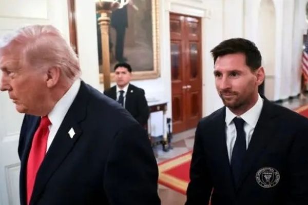 جنجال حضور مسی در کاخ سفید / واکنش‌ها به تشویق ترامپ به بمباران ایران از سوی لیونل مسی!