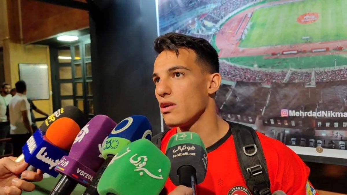 چرخش و شوت زیبا؛ گل اول تراکتور به پرسپولیس توسط امیرحسین حسین‌زاده در دقیقه 89