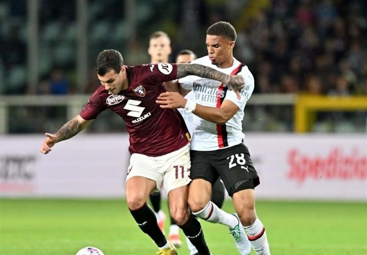 میلان تورین را دست خالی ترک کرد
