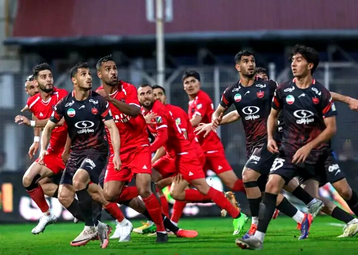 ببینید/ گل اول پرسپولیس به نساجی در دقیقه 66