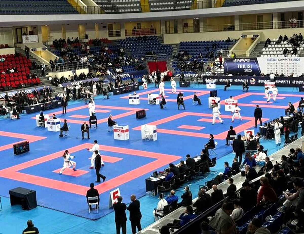 قهرمانی کاراته ایران در لیگ جهانی گرجستان با ۶ طلا، یک‌نقره و ۵ برنز
