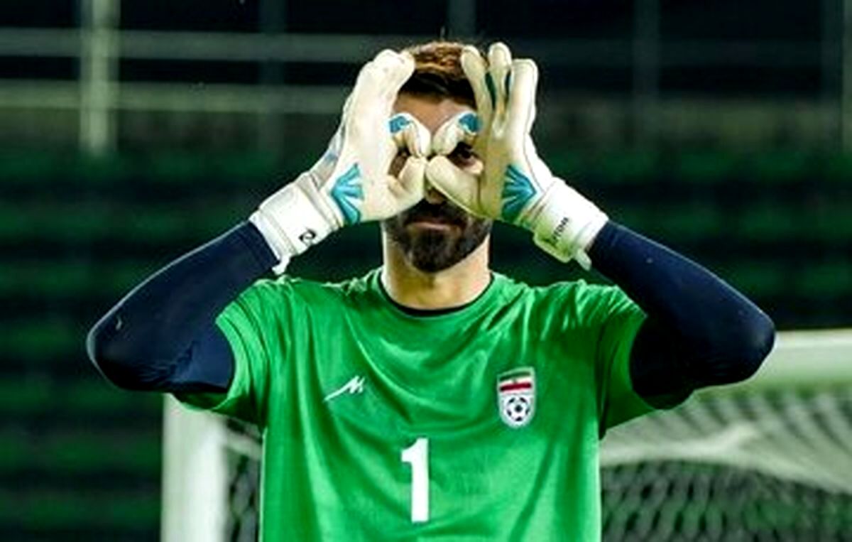 عبور بیرانوند از مهدی رحمتی
