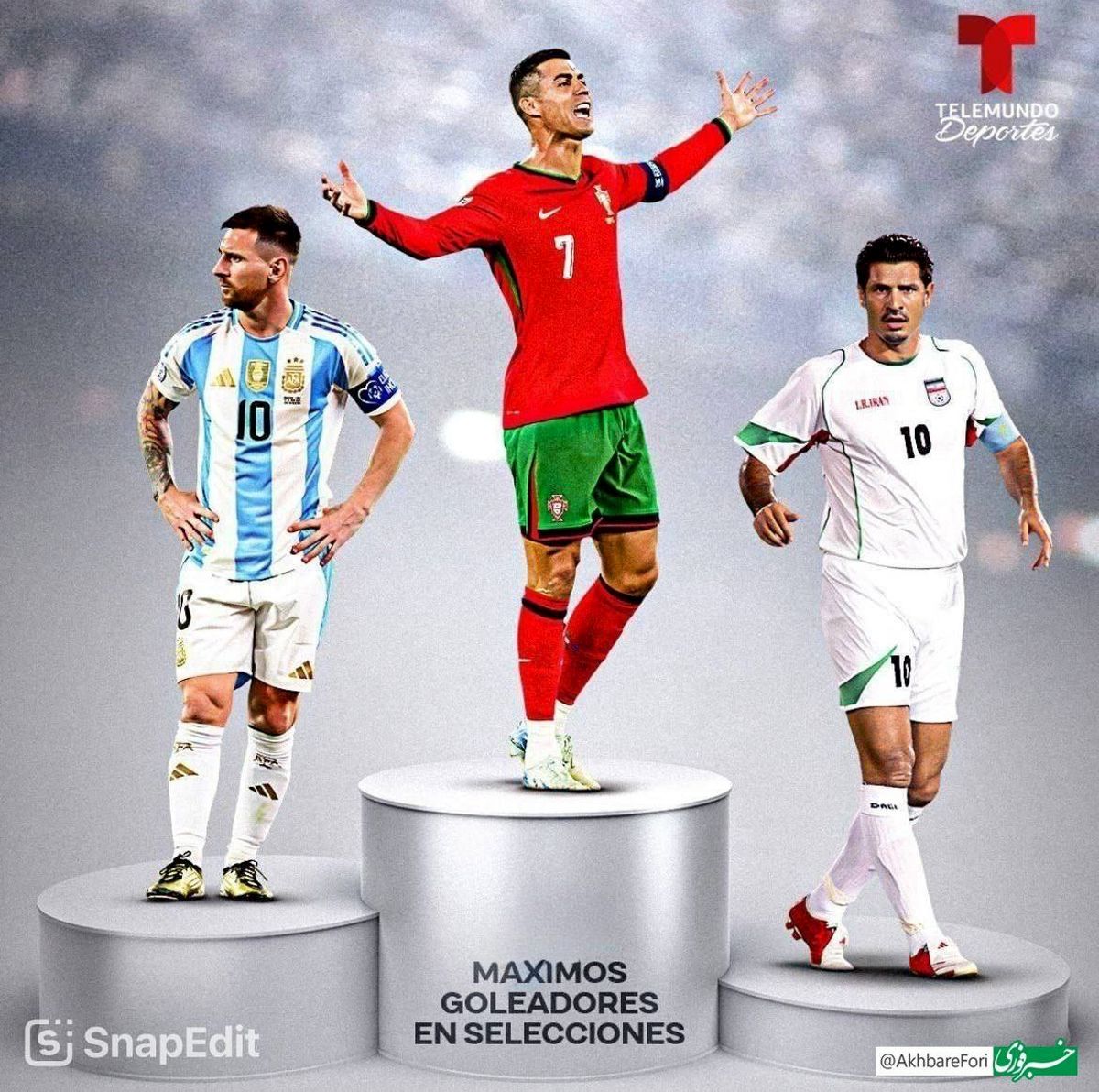 لیونل مسی از رکورد گل‌های ملی علی دایی عبور کرد/ ویدئو
