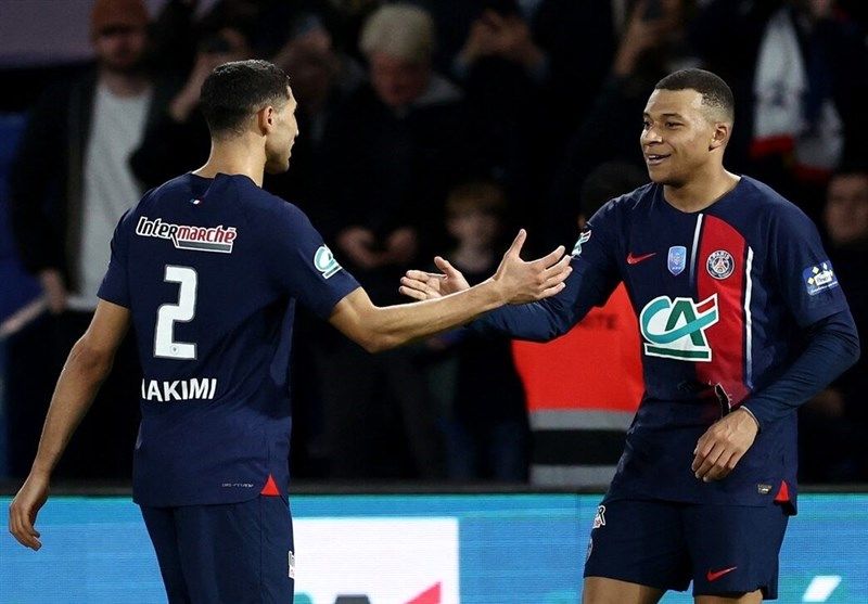 پاری‌سن‌ژرمن حریف لیون در فینال جام حذفی فرانسه شد
