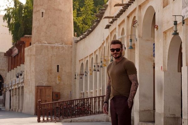 لذت دیوید بکام هنگام خوردن غذای ایرانی/ عکس 