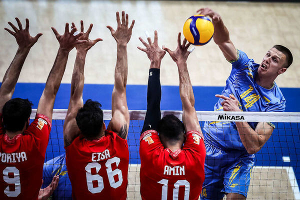 رده بندی تیم ها در پایان هفته نخست لیگ ملت های والیبال؛ ایران در مکان چهاردهم