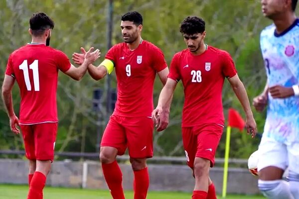 برد ۵ گله تیم ملی ایران مقابل کاستاریکا