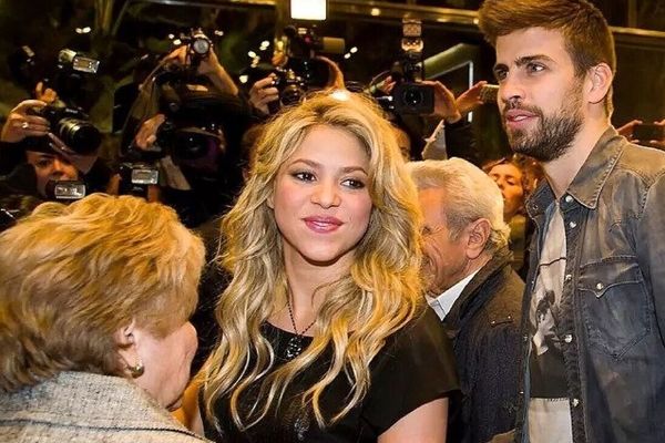 آشتی کنان پیکه و شکیرا/ عکس 