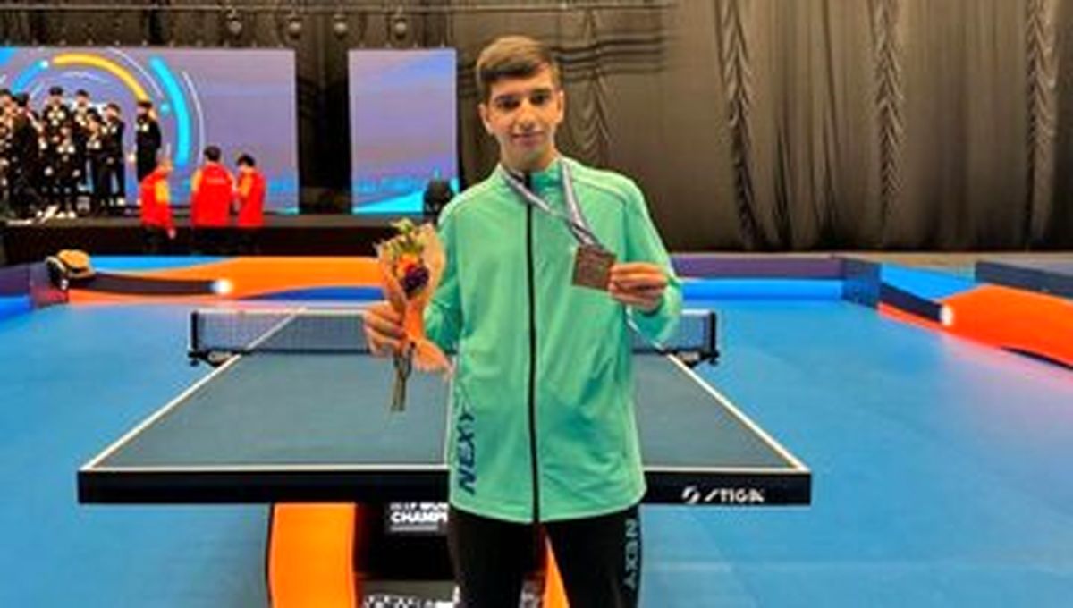 دومین برنز برای پدیده پینگ پنگ ایران