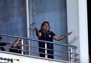 فریادهای ساپینتو در رختکن پس از تساوی استقلال برابر شمس آذر