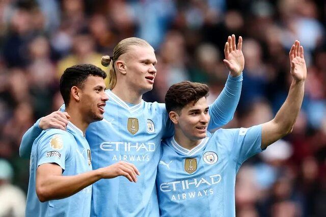 پیام هالند به رقیبان سیتی در راه قهرمانی
