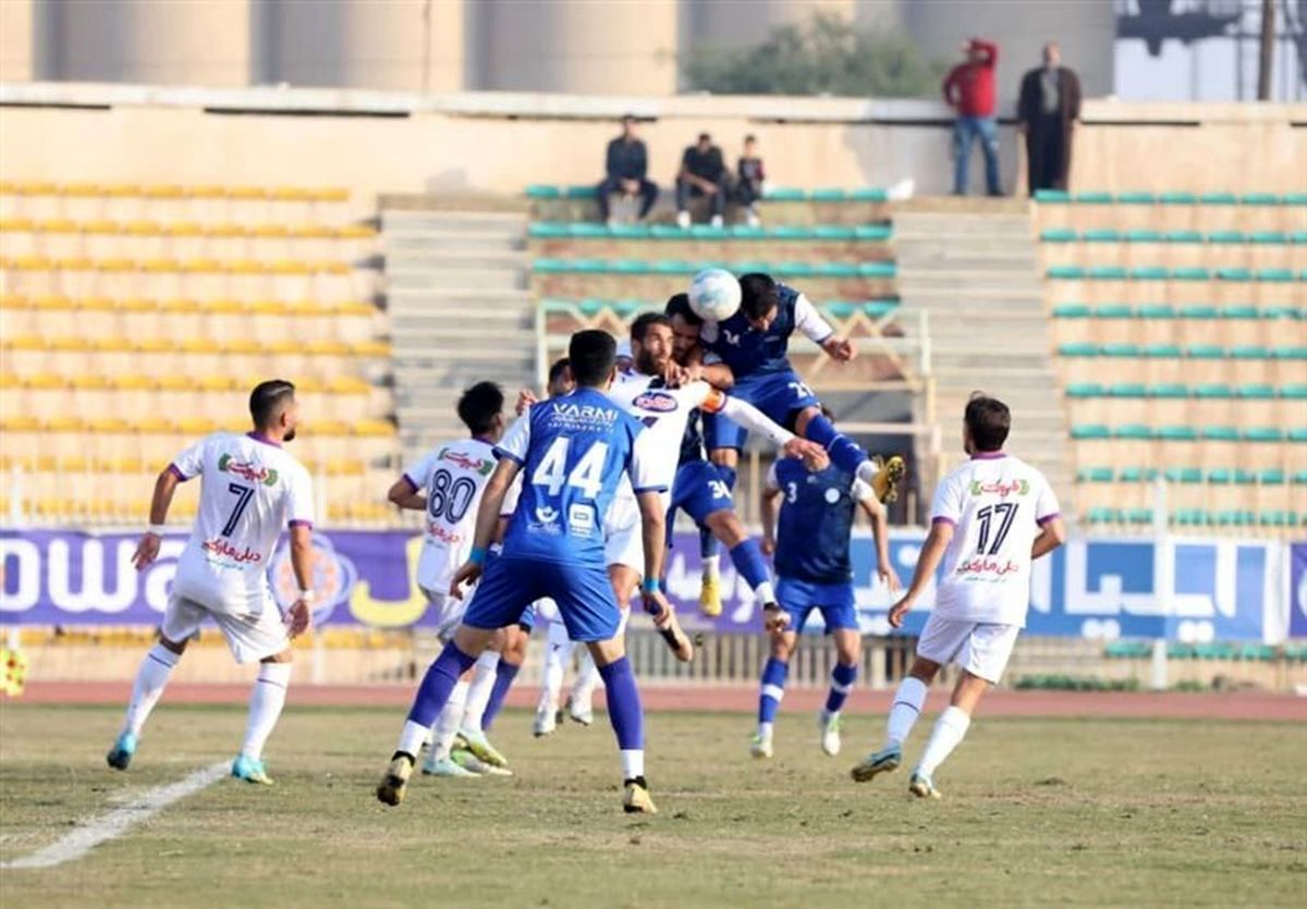 برگزاری دیدار استقلال ملاثانی - سپاهان در مسجدسلیمان
