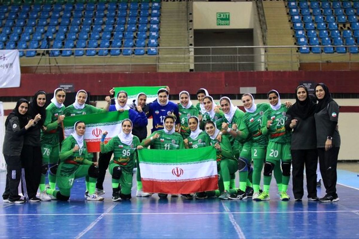 کره، حریف دختران هندبال ایران در نیمه نهایی آسیا
