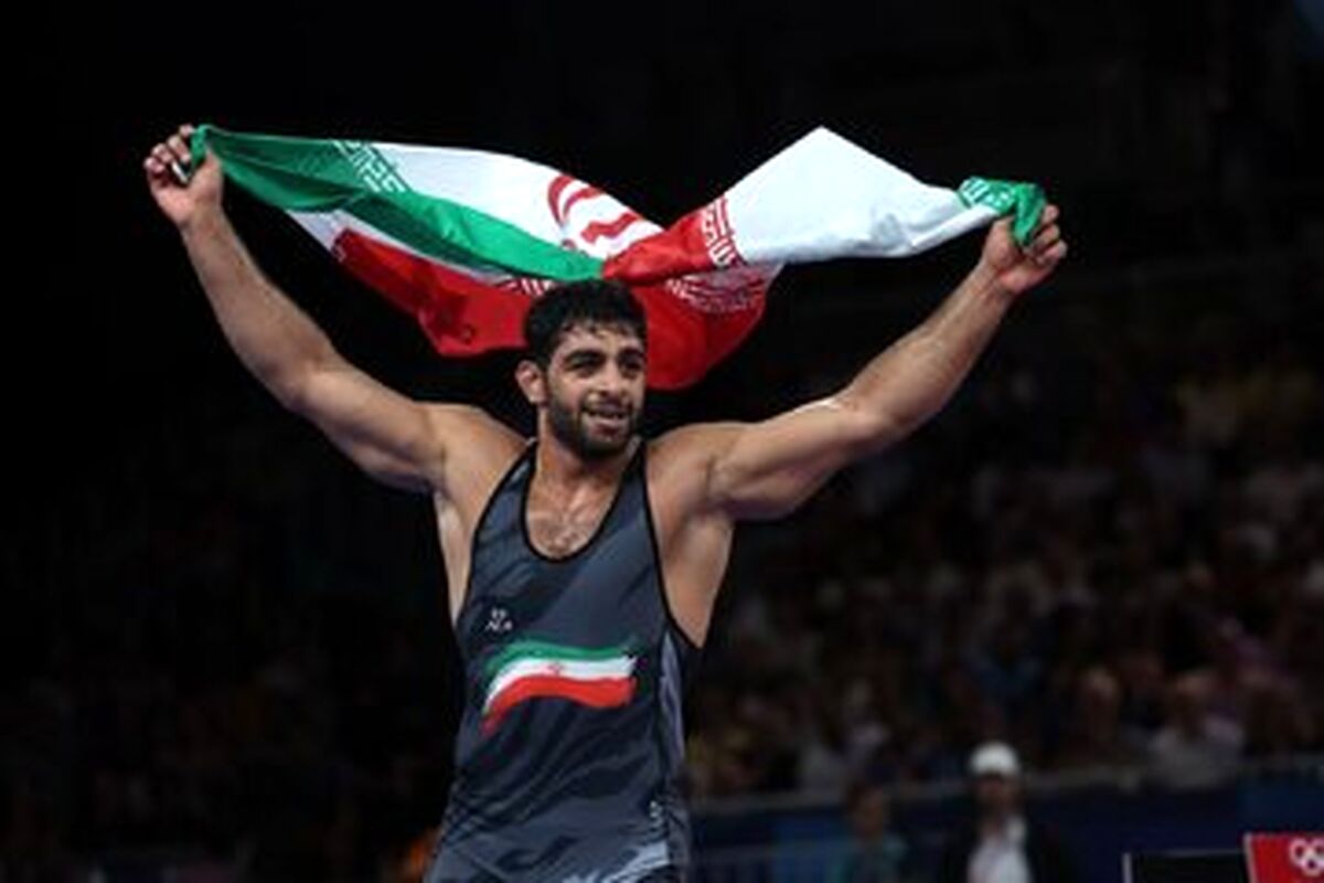 ساروی مرد طلایی ایران شد