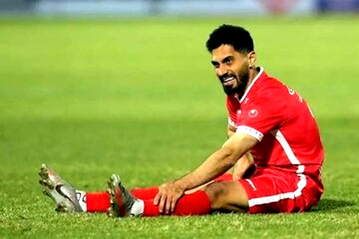 کاپیتان پرسپولیس 4 هفته غایب است