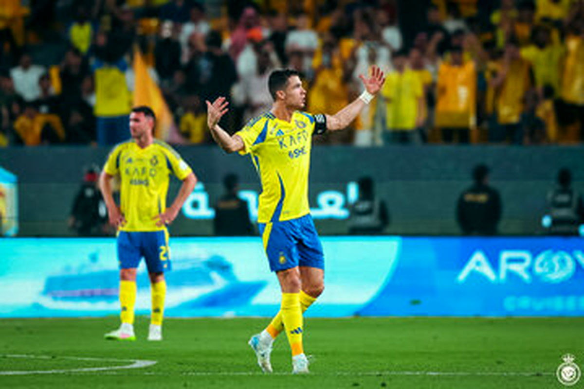 شادی دختر رونالدو پس از گلزنی پدرش در النصر