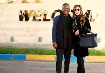 درخشندگی انگشتر همسر سیدورف در روز معارفه