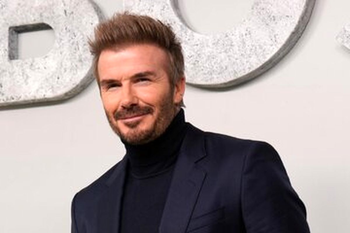 ژست خاص دیوید بکام پس از قهرمانی پاری‌سن‌ژرمن