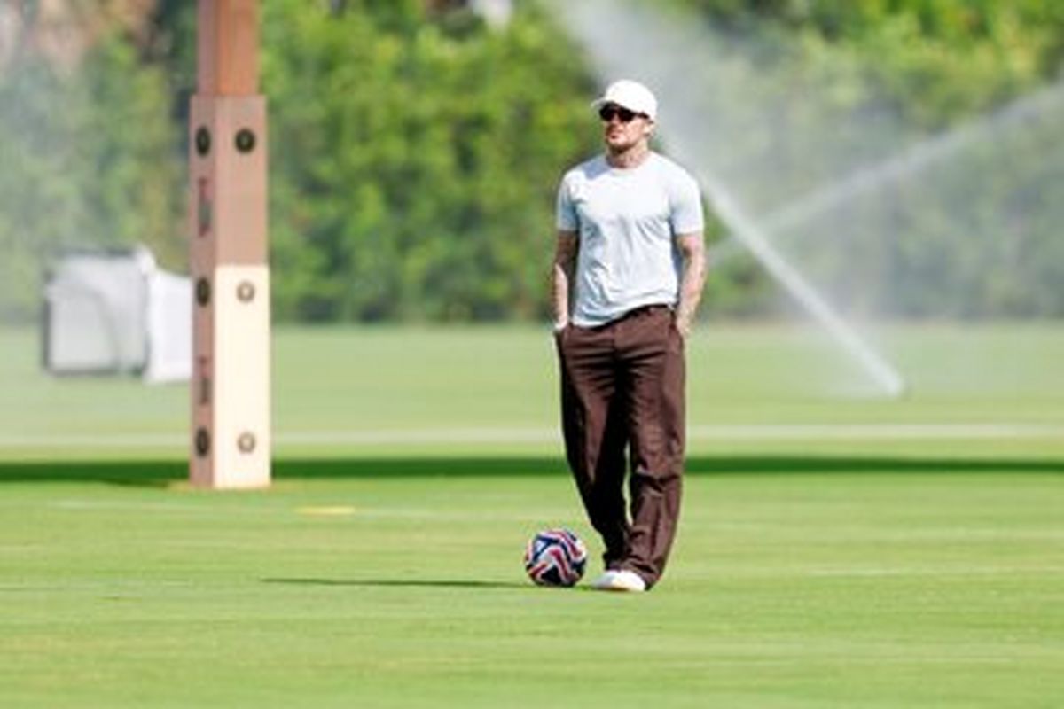 عکس دیوید بکام پس از عمل جراحی 