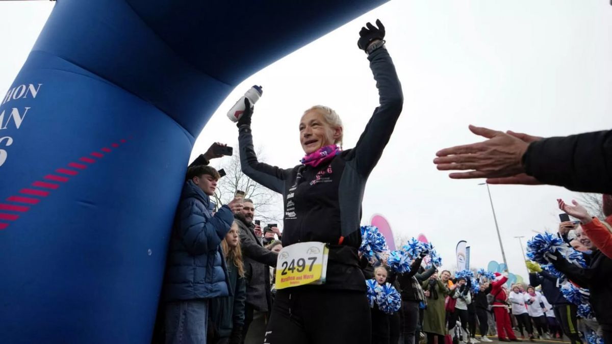 ۳۶۶ روز، ۳۶۶ ماراتن؛ زن دونده ۵۵ ساله، رکورد «هر روز یک ماراتن» را شکست
