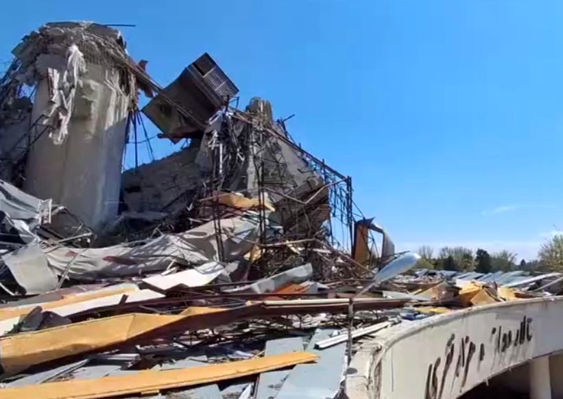 ببینید/ تصاویر تازه از وضعیت سالن ۱۲ هزار نفری آزادی