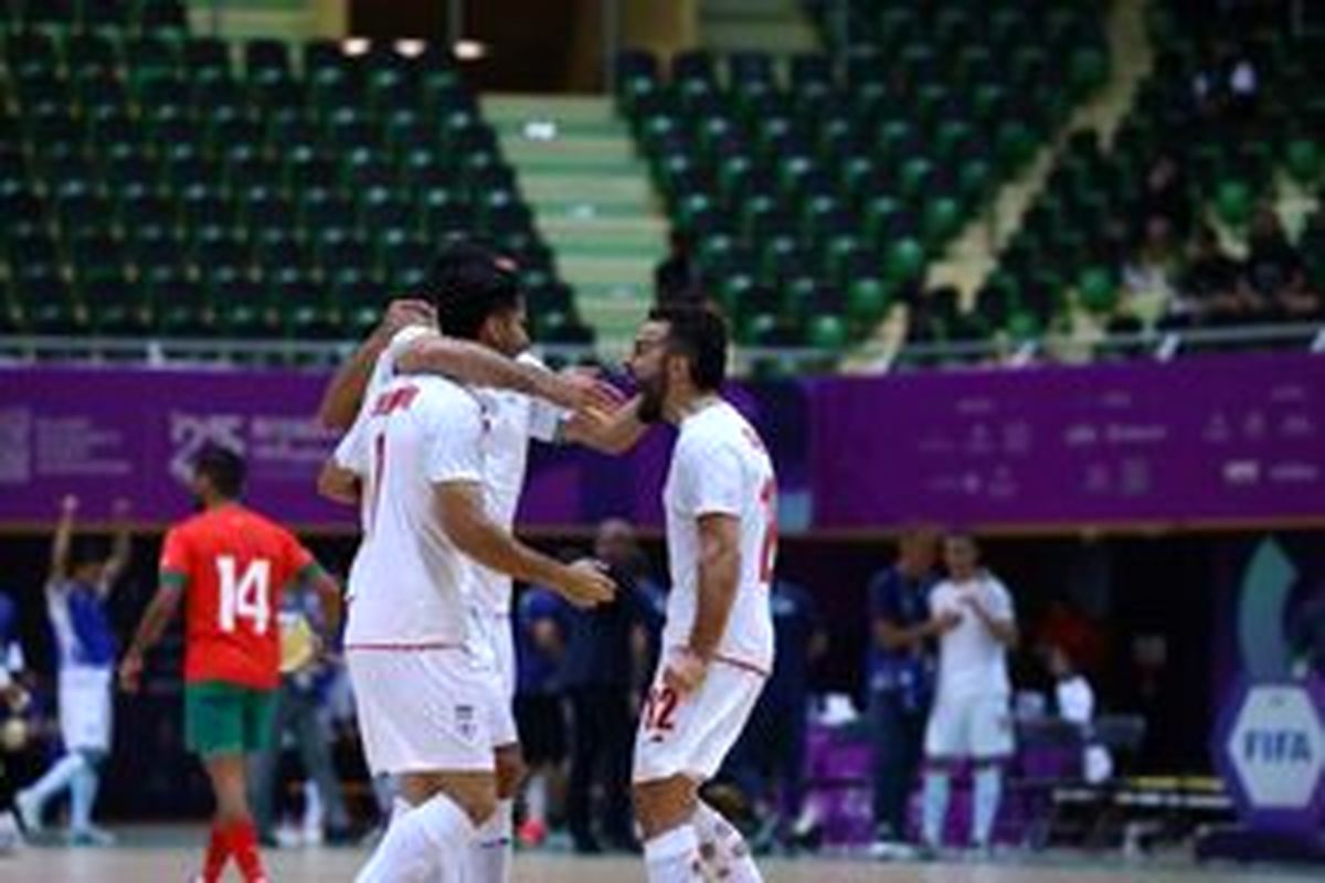 تیم ملی فوتسال ایران با گلباران مراکش مقتدرانه قهرمان شد