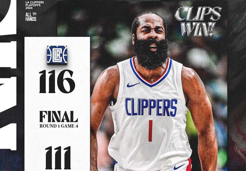 پیروزی کلیپرز مقابل دالاس در پلی‌‌آف لیگ NBA
