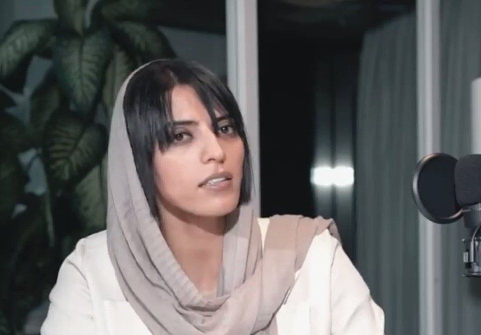 کاپیتان تیم ملی زنان در حال امدادرسانی در هلال احمر