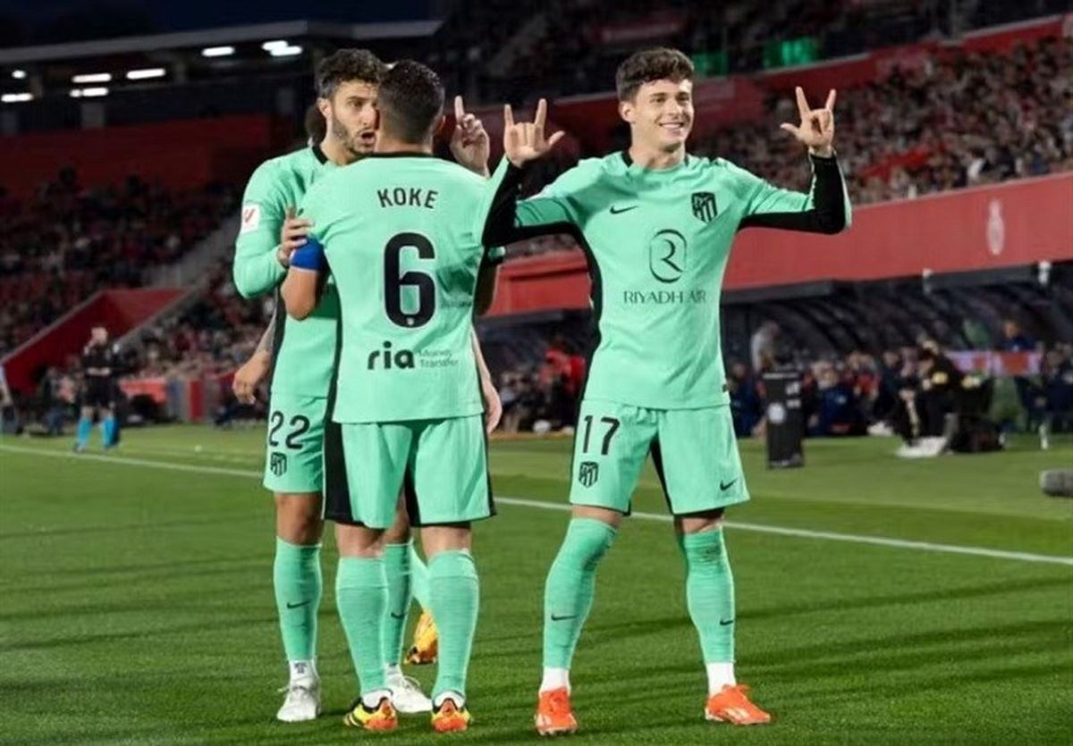 اتلتیکو مادرید به سهمیه لیگ قهرمانان نزدیک شد
