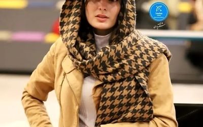 تیپ و چهره غزاله اکرمی در تمرین تیم بولینگ هنرمندان