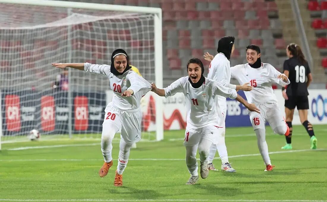 ببینید: جشن خاص گلزنان تیم ملی فوتبال زنان پس از صعود 
