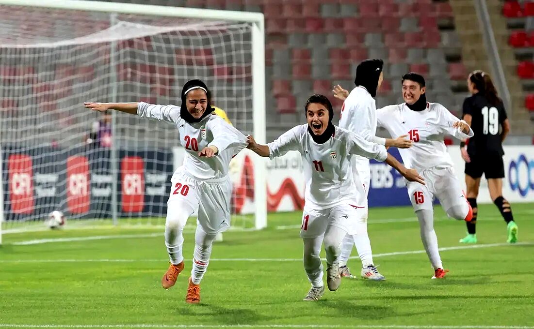 ببینید: جشن خاص گلزنان تیم ملی فوتبال زنان پس از صعود 