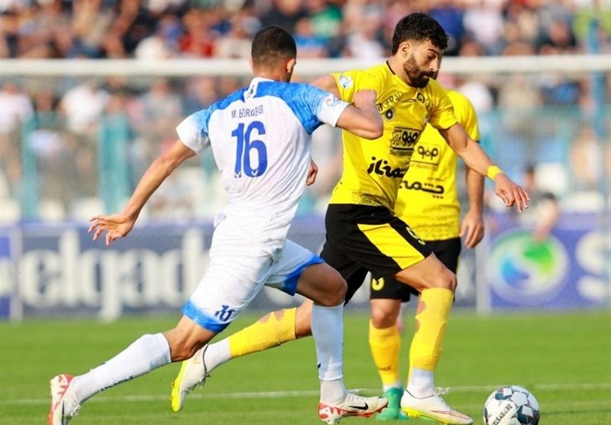 سپاهان با شکار قو مدعی ماند/ ملوان فقط یک نیمه بازی کرد+ جدول 