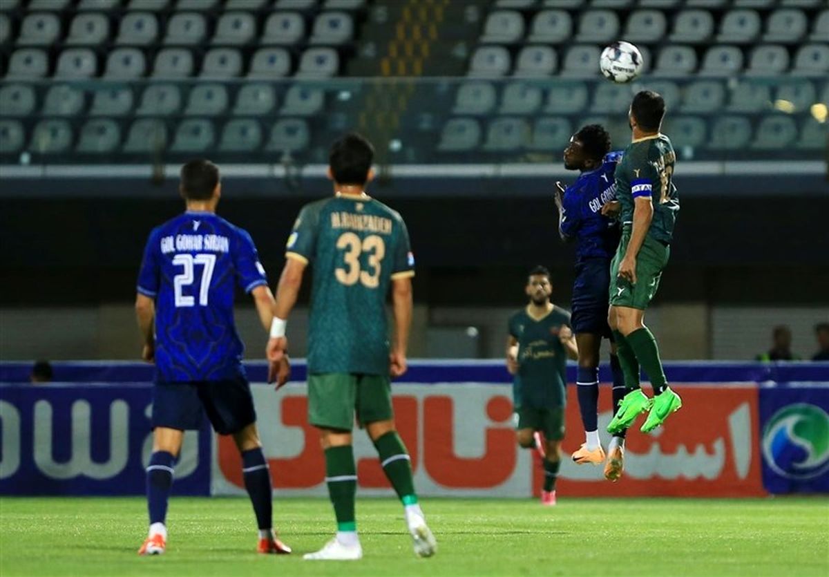 تقابل گل‌گهر و شمس آذر برنده نداشت
