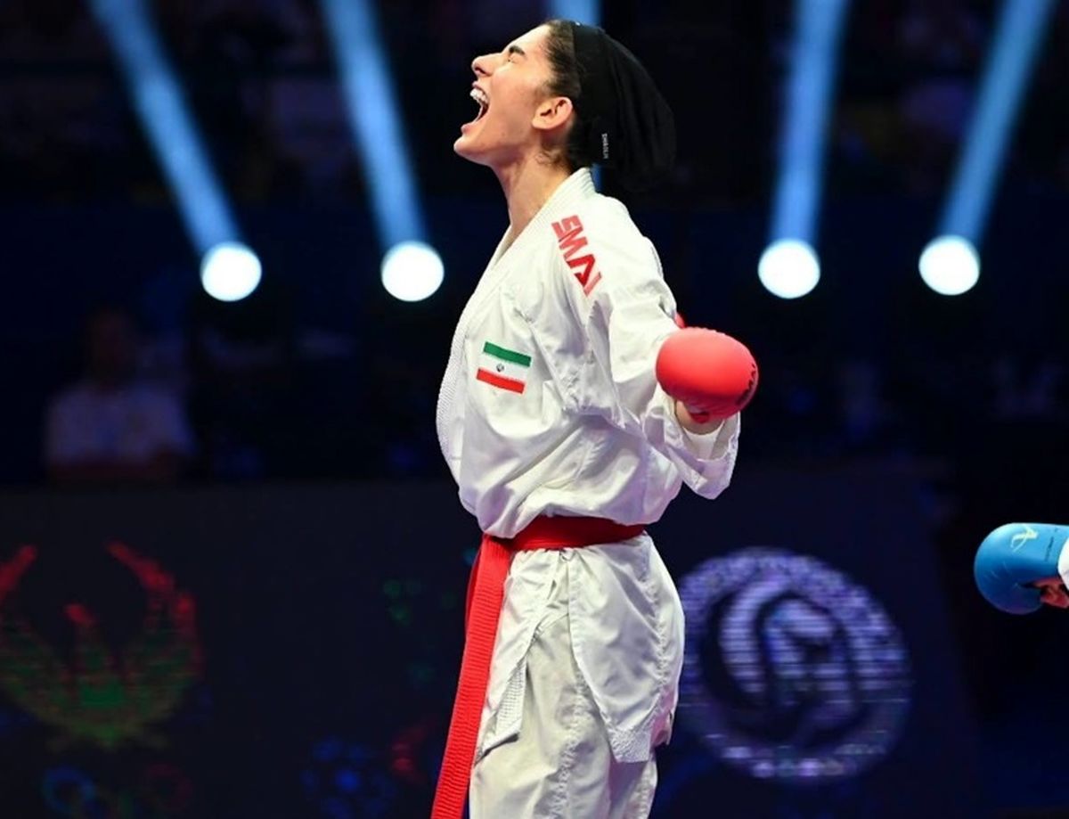 پایان طلایی دختران کاراته‌کای ایران در آسیا/ آتوسا گلشادنژاد قهرمان شد، سعادتی نقره‌ای
