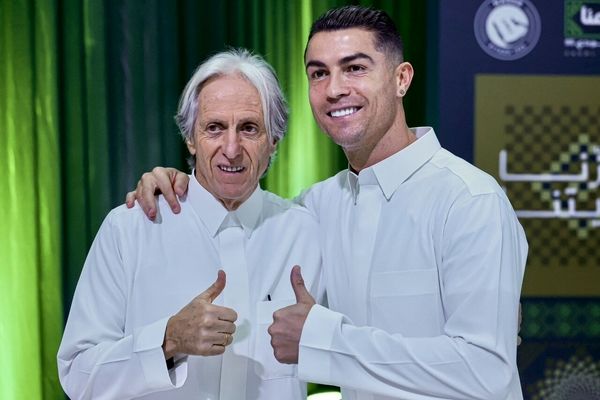 رونالدو در روز ملی عربستان/ عکس 