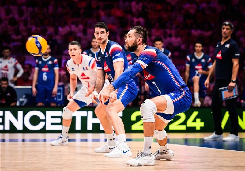 المپیک ۲۰۲۴| تیم فرانسه با غلبه بر ایتالیا فینالیست شد
