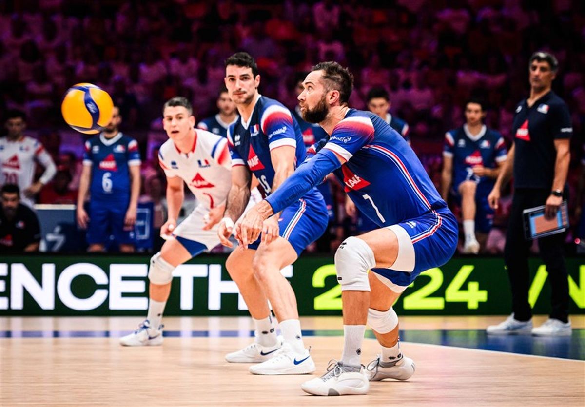 المپیک ۲۰۲۴| تیم فرانسه با غلبه بر ایتالیا فینالیست شد