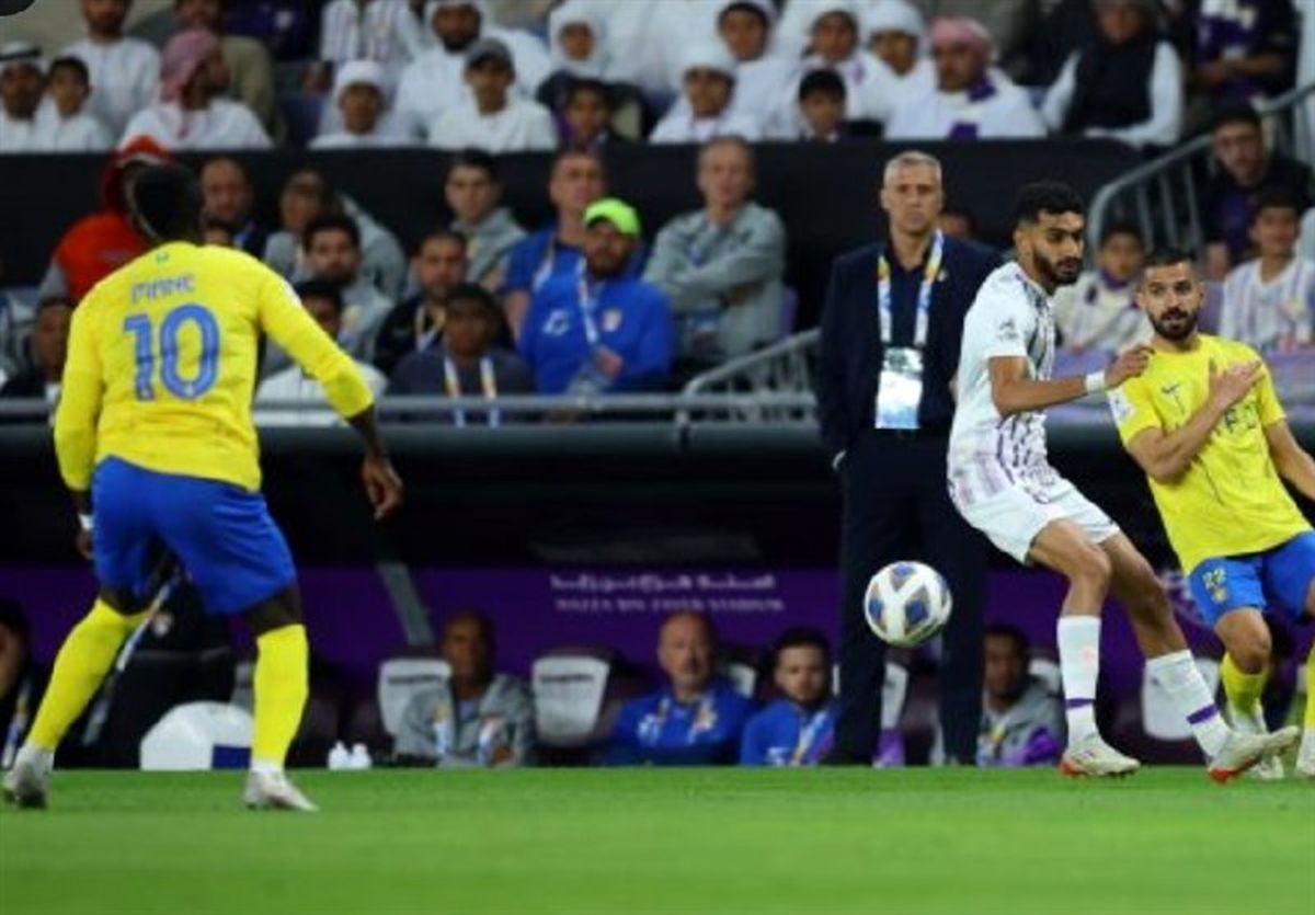 النصر در خانه باخت