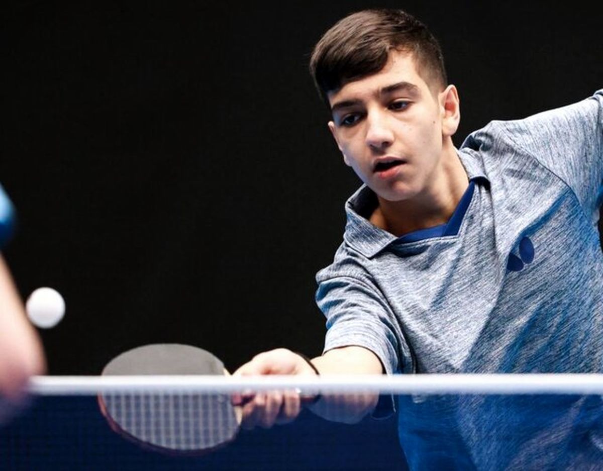 قرارداد خاص نابغه تنیس روی میز ایران با تیم آلمانی
