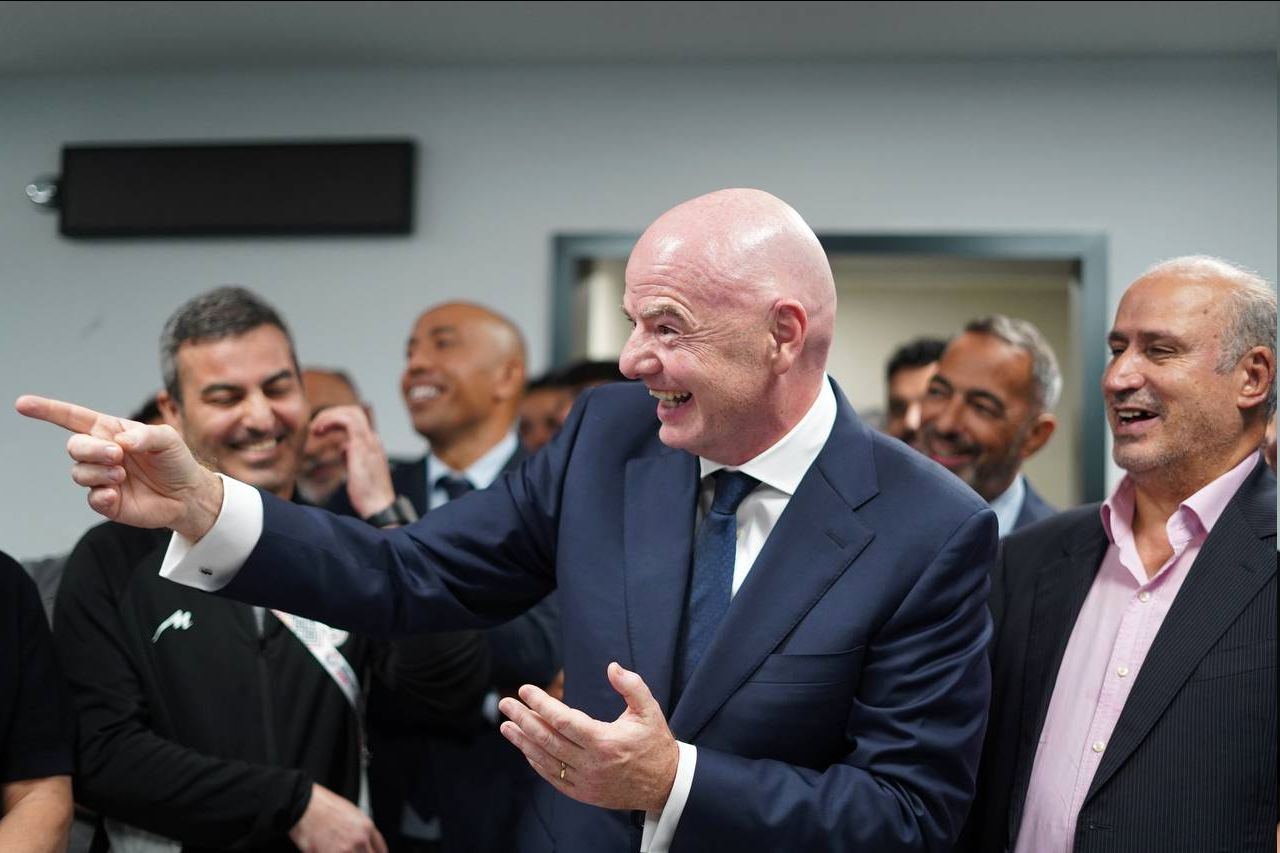 خنده‌های از ته دل رئیس فیفا پس از شکست ایران