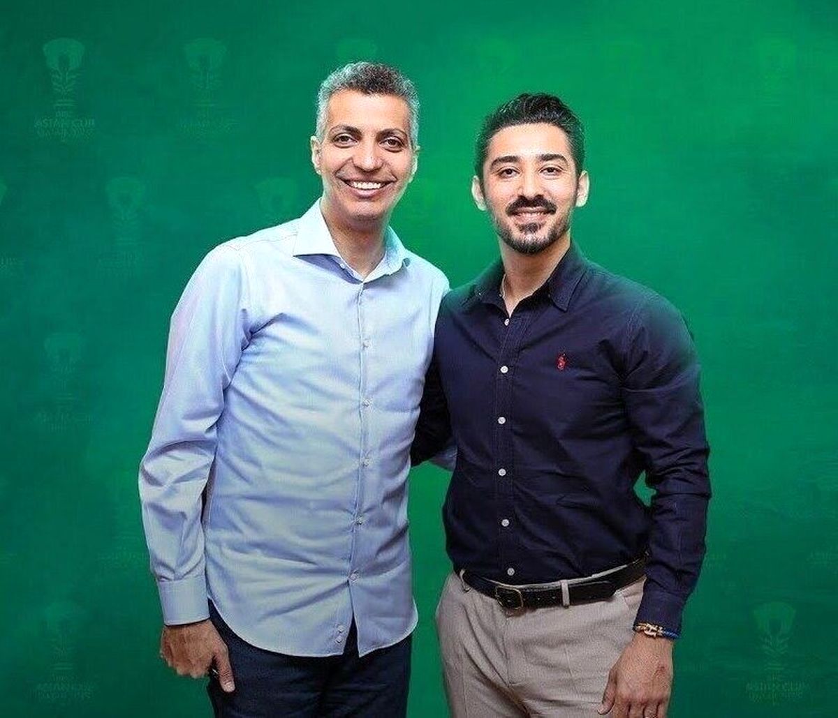 رضا قوچان‌ نژاد و عادل فردوسی‌ پور در عید نوروز/ عکس