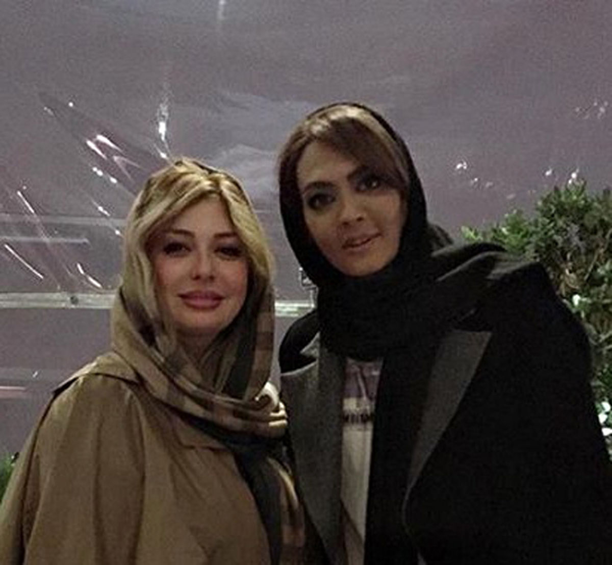 خاطره بازی/ نیوشا ضیغمی در جشن دهمین قهرمانی شهربانو منصوریان